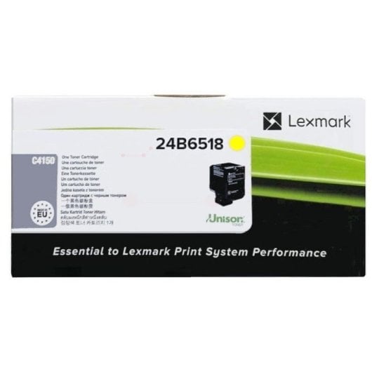 Cartucho de Tóner Original Lexmark 24B6518 Amarillo