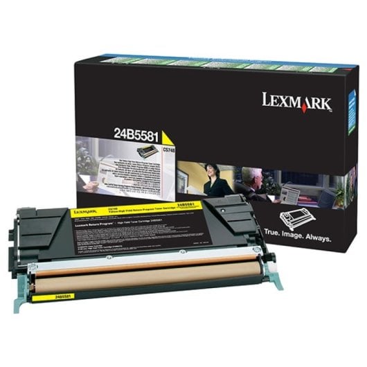 Cartucho de toner Lexmark 24B5581 1 unidade(s) Original Amarelo