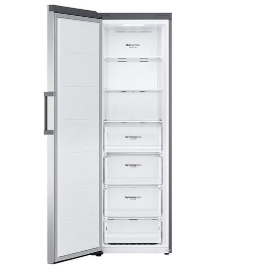 LG GFE41PZGSZ Congelador Vertical 324L E Aço Inoxidável