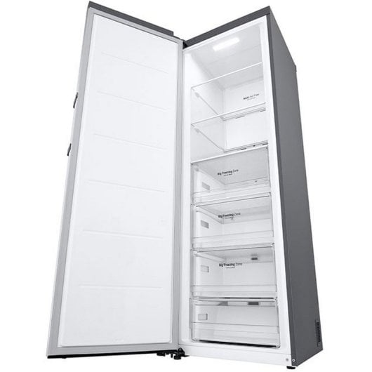 LG GFE41PZGSZ Congelador Vertical 324L E Aço Inoxidável