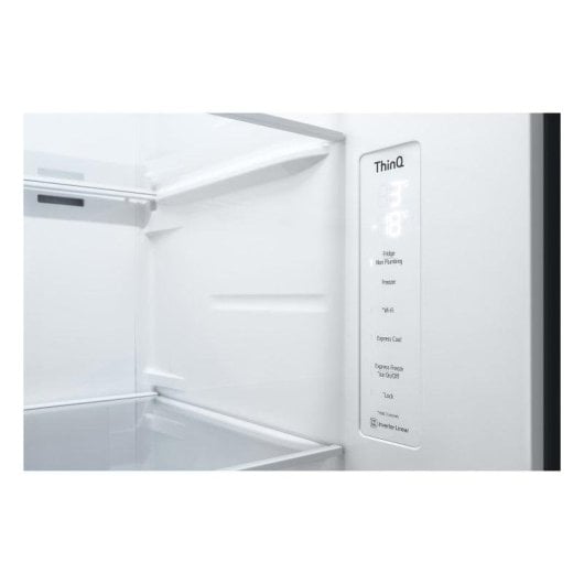 Frigorífico Americano LG GSLV71PZTD Defrost 179cm 635L D Metálico