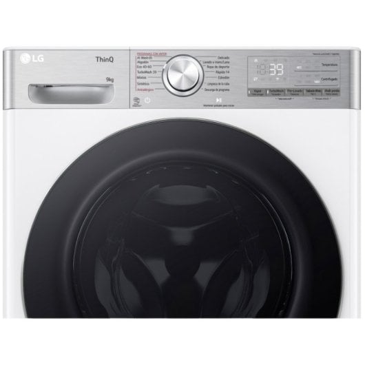 LG F4WR9009A2W Máquina de Lavar Roupa 9Kg 1360 RPM A Branca