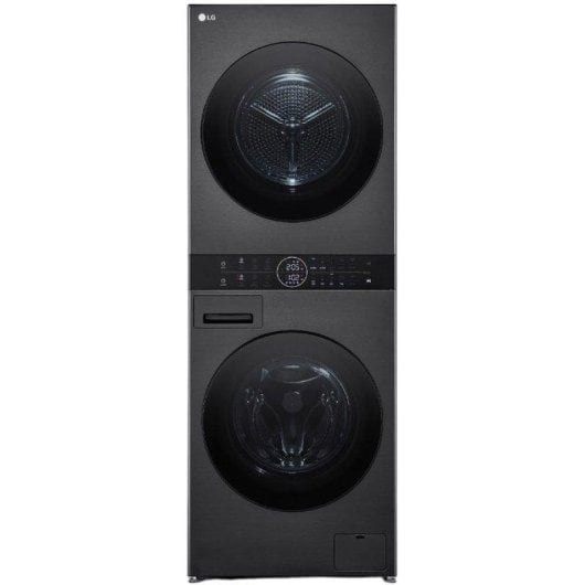 LG WT1210BBF.APBQKIS Lavasecadora Independiente de Carga Frontal 12Kg/10Kg A Negra