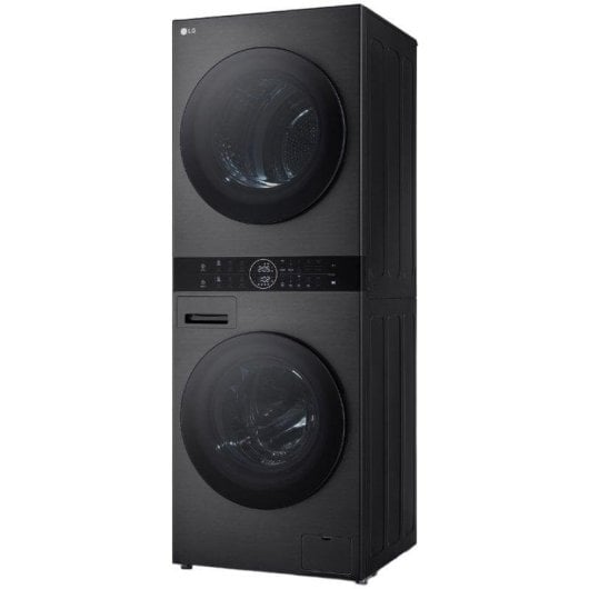 LG WT1210BBF.APBQKIS Lavasecadora Independiente de Carga Frontal 12Kg/10Kg A Negra