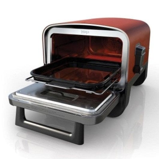 Griglia Ninja OO101EU 2400W Ibrida Woodfire