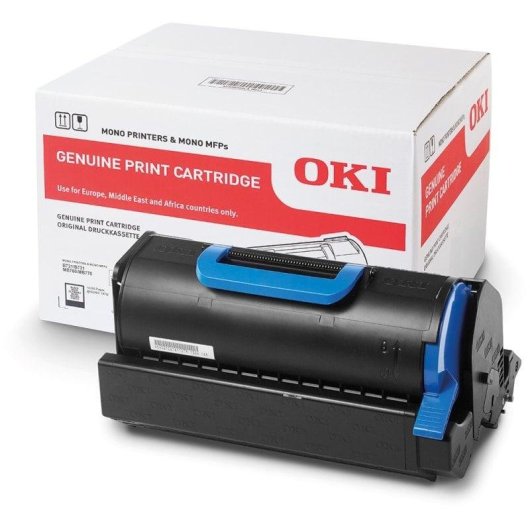 Cartucho de Tóner Original OKI 45488802 Negro para Oki B721/B731