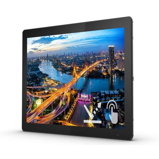 Philips B Line 172B1TFL/00 Computerbildschirm 43,2 cm (17") 1280 x 1024 Pixel LED Touchscreen Schwarz