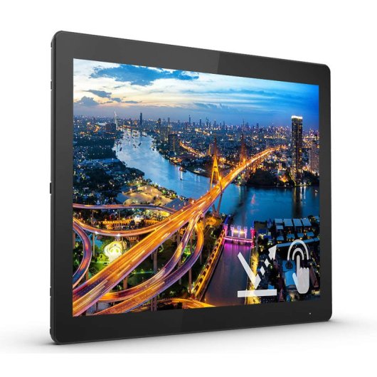 Philips B Line 172B1TFL/00 Computerbildschirm 43,2 cm (17") 1280 x 1024 Pixel LED Touchscreen Schwarz