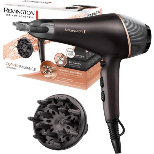 Remington AC5700 sèche-linge 2200 W Noir, Cuivre