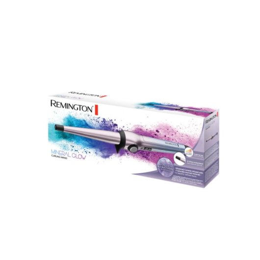Konischer Lockenstab Remington CI5408 Mineral Glow Keramik 13-25 mm 200°C Lila