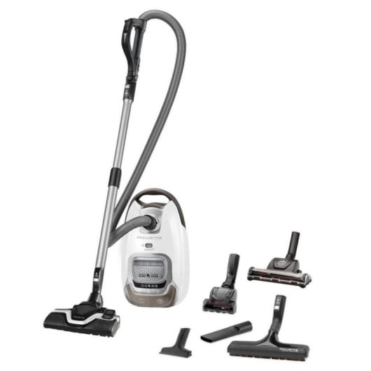 Rowenta Silence Force Allergy+ Dry Zyklonstaubsauger, 400 W, 4,5 l, Schwarz