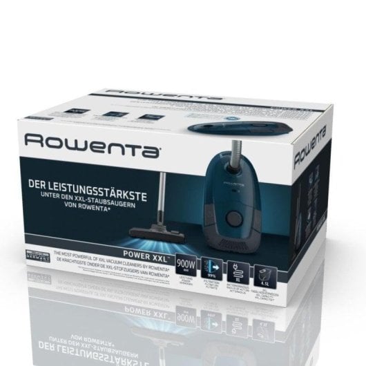 Staubsauger mit Beutel Rowenta Power XXL RO3126 900W 4,5L Hygiene-Filter