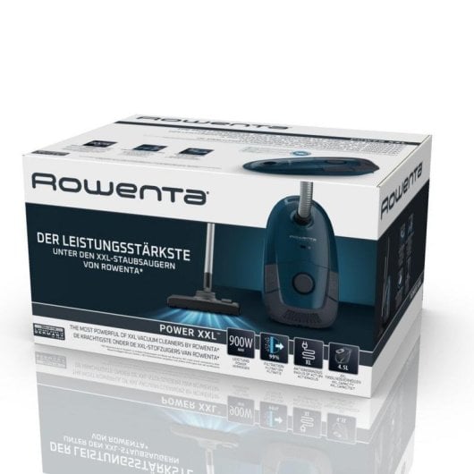 Staubsauger mit Beutel Rowenta Power XXL RO3126 900W 4,5L Hygiene-Filter