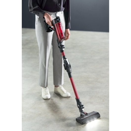 Rowenta RH2079 X-Force Flex 9.60 Aspirador Vertical a Bateria 18V Preto/Vermelho