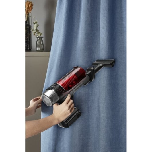 Rowenta RH2079 X-Force Flex 9.60 Aspirador Vertical a Bateria 18V Preto/Vermelho