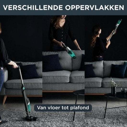 Akku Staubsauger Rowenta X-Trem Compact RH1239 550W 40 Minuten 0,4L Flex-Design