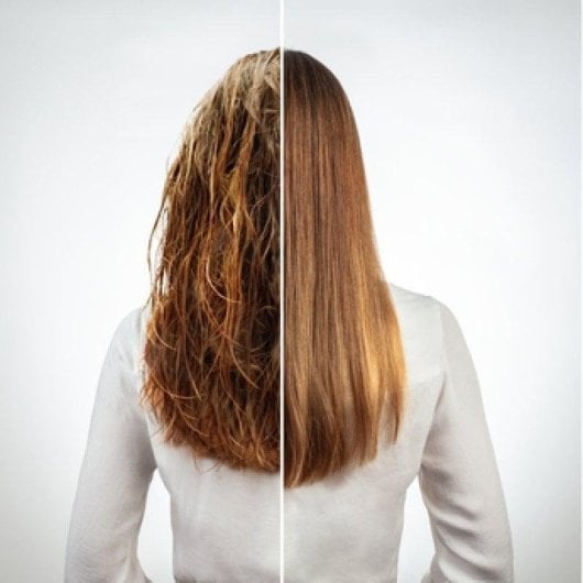 Prancha de Cabelo Cerâmica Rowenta Wet&Dry Pro SF5010F0 230ºC 6 Definições Placas Largas Iónica Branco