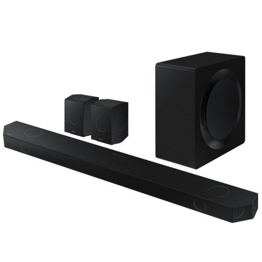 Samsung HW-Q990D Barra de Sonido con Subwoofer 11.1.4 Canales Wireless Dolby Atmos Negra