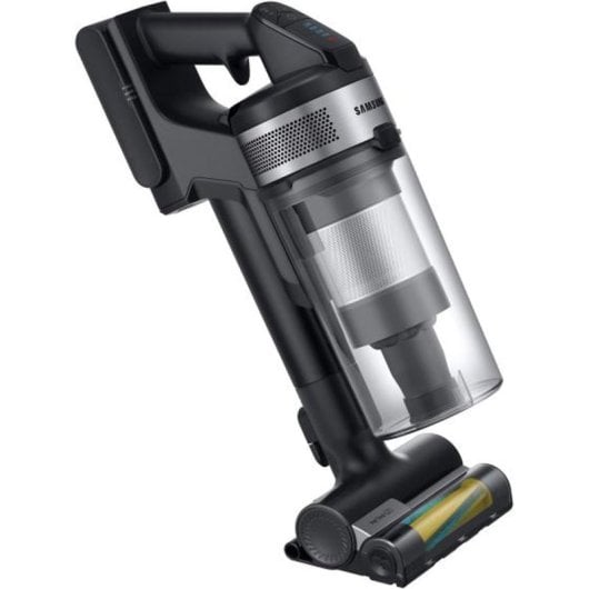 Samsung Jet 75E Pro Digital Inverter Aspiradora Escoba con Cepillo para Mascotas Batería 21.6V 200AW Negra