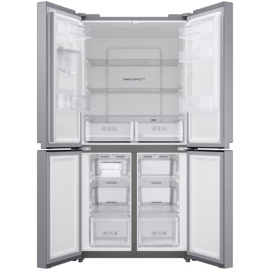 Samsung RF48A401EM9 Frigorífico Puerta Francesa E Acero Inoxidable