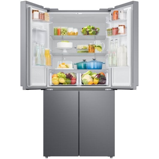 Samsung RF48A401EM9 Frigorífico Puerta Francesa E Acero Inoxidable