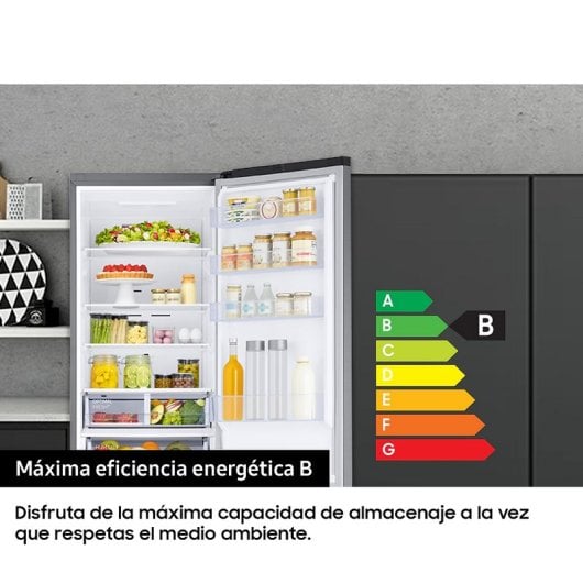 Samsung RB38T607BS9 Libera installazione B Acciaio inossidabile