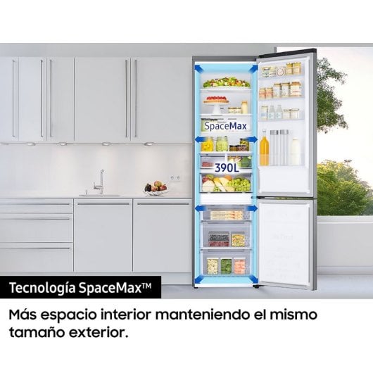 Samsung RB38T607BS9 Libera installazione B Acciaio inossidabile
