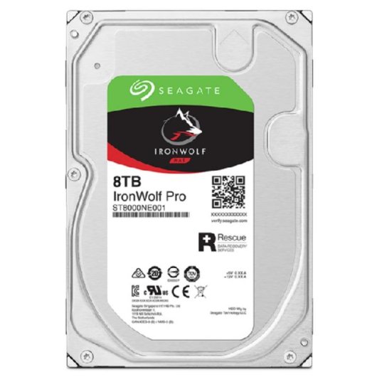 Seagate IronWolf Pro ST8000NT001 3.5" 8TB SATA