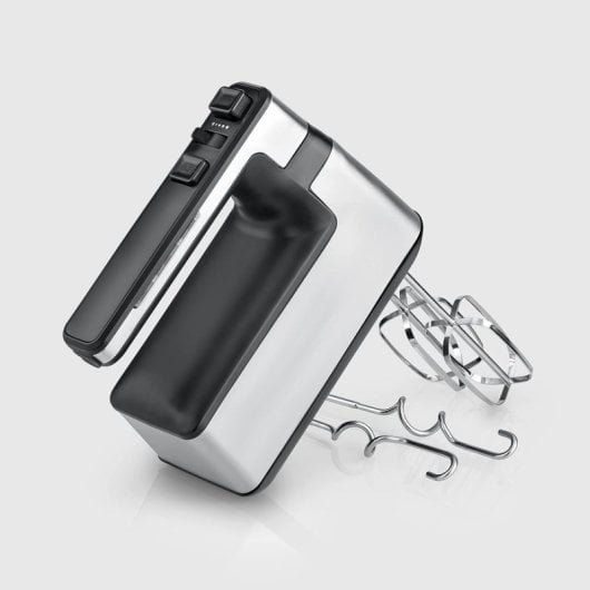 Severin HM 3843 Batidora Amasadora sin Cable 100W Negro/Plata