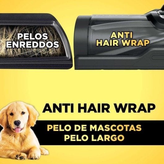 Aspirador sem Fio Shark IW1611EU 75W 60min Anti-emaranhamento Animais Alergias 0.42L