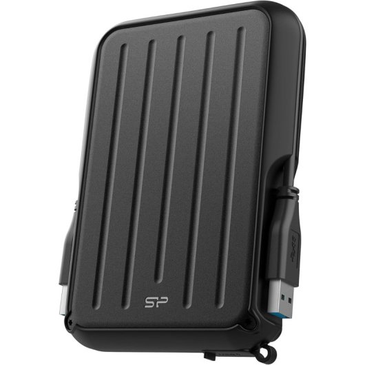 Silicon Power A66 Externe Festplatte (2,5 Zoll, 5 TB, USB 3.2, Schwarz)