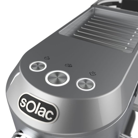 Solac CE4523 Cafetera Semi-Automática Espresso Acero Inoxidable