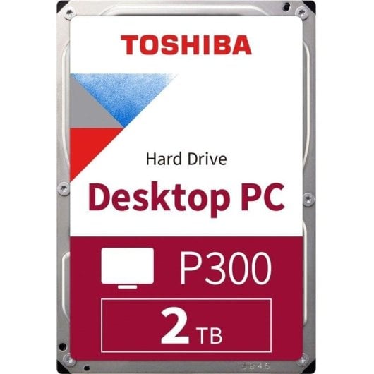 Disco Duro Toshiba P300 2TB HDD 7200rpm 3.5" SATA 6Gbps Buffer 256MB