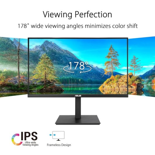 ASUS VA27ACFSN Écran de PC 68,6 cm (27&quot;) 2560 x 1440 pixels Wide Quad HD LCD Noir
