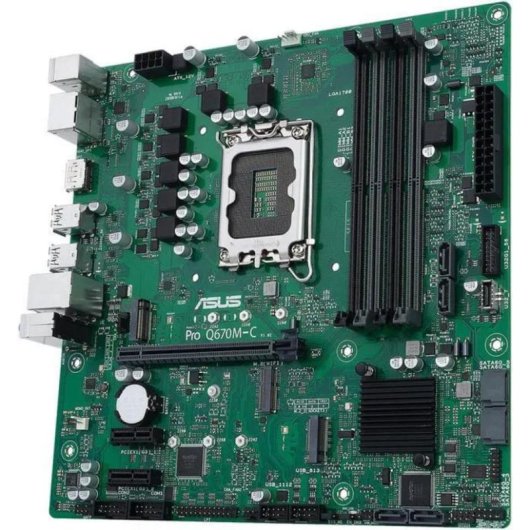 Placa Base ASUS PRO Q670M-C-CSM Intel Q670 LGA 1700 DDR5 Micro ATX Sin WiFi