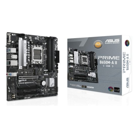 ASUS PRIME B650M-A II-CSM AMD B650 AM5 presa micro ATX