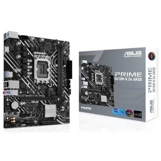ASUS PRIME H610M-K D4 ARGB