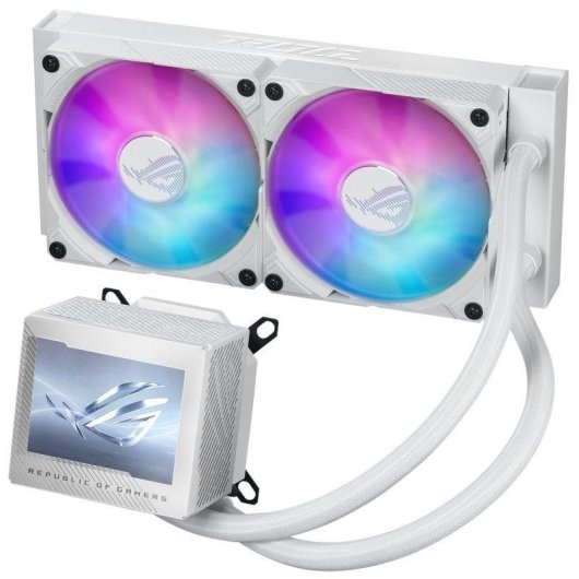 Refrigerazione Liquida ASUS ROG Ryujin III 240mm 2 Ventole ARGB Bianco