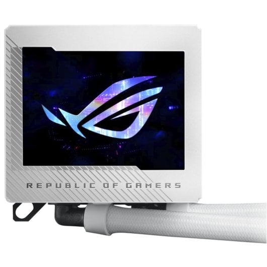 ASUS ROG RYUJIN III 240 ARGB White Edition Processore Sistema di raffreddamento a liquido all-in-one 12 cm Bianco 1 pz.