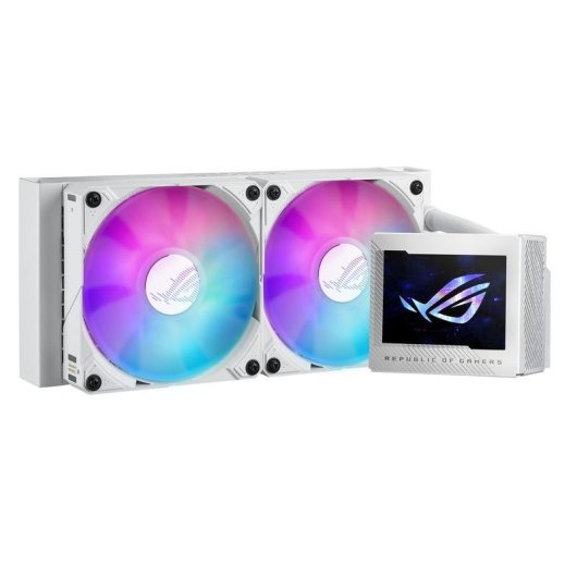 Refrigerazione Liquida ASUS ROG Ryujin III 240mm 2 Ventole ARGB Bianco