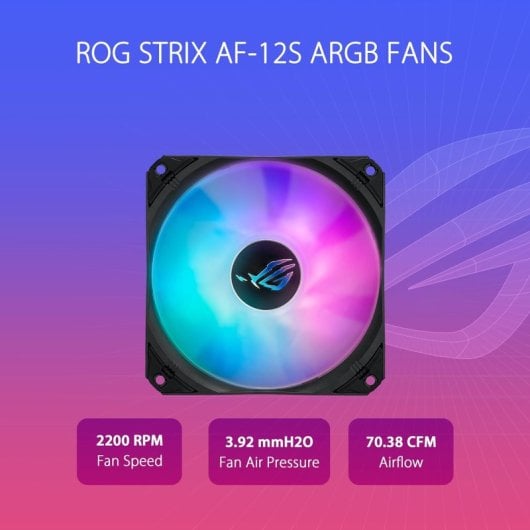 ASUS ROG Strix LC III 240 ARGB Kit de Refrigeración Líquida 240mm Negro