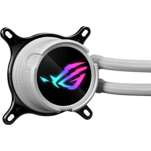 Refrigeração Líquida ASUS ROG Strix LC III 240mm 2 Ventoinhas ARGB Branco