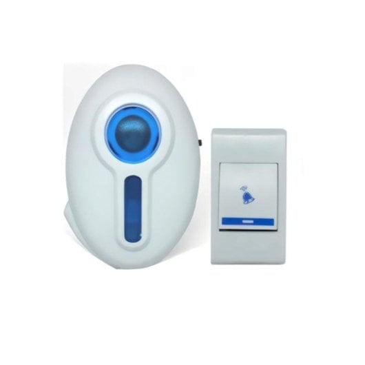 Campainha sem Fios Klack Instalação Fácil 32 Melodias IP44 Alcance 100m