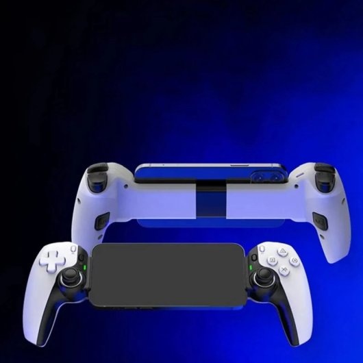 Klack D9 Dual Hall Gamepad Bluetooth Multiplataforma Blanco