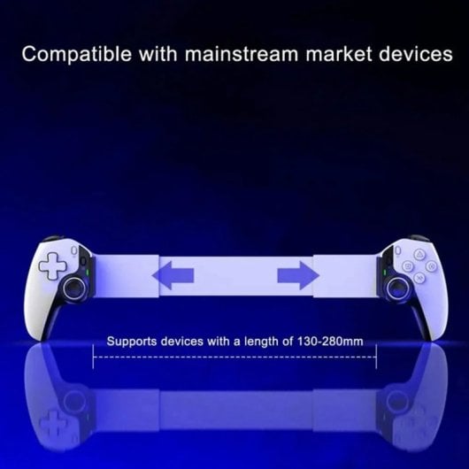 Klack D9 Dual Hall Gamepad Bluetooth Multiplataforma Blanco