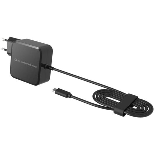 Chargeur mural Conceptronic 100W USB-C GAN PD 3.0 PPS Câble 1,8M