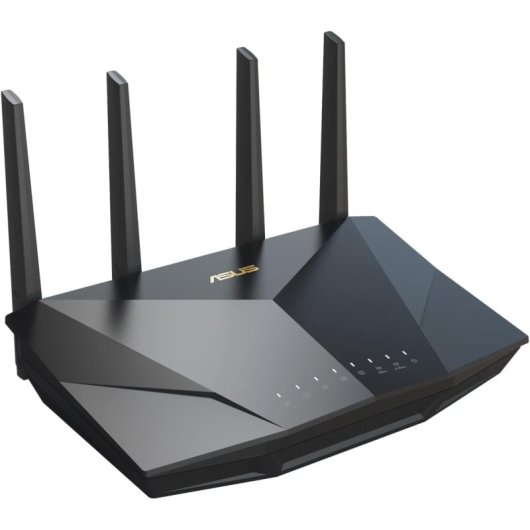 Router wireless Asus Rt-ax5400 Gigabit Ethernet dual band (2,4 Ghz/5 Ghz) Nero