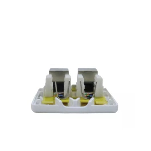 Lapara Roseta de Superficie 2 X RJ-45 Cat 6a FTP