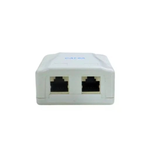 Lapara Roseta de Superficie 2 X RJ-45 Cat 6a FTP