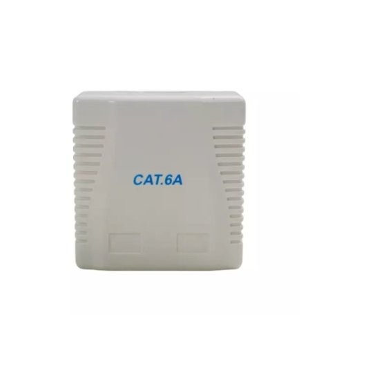 Lapara Roseta de Superficie 2 X RJ-45 Cat 6a FTP